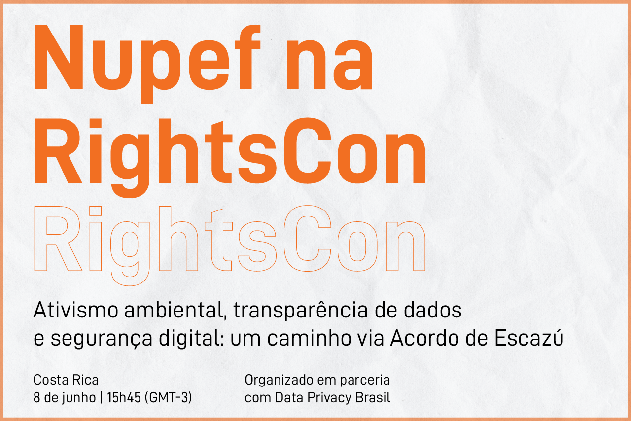 chamada para o evento