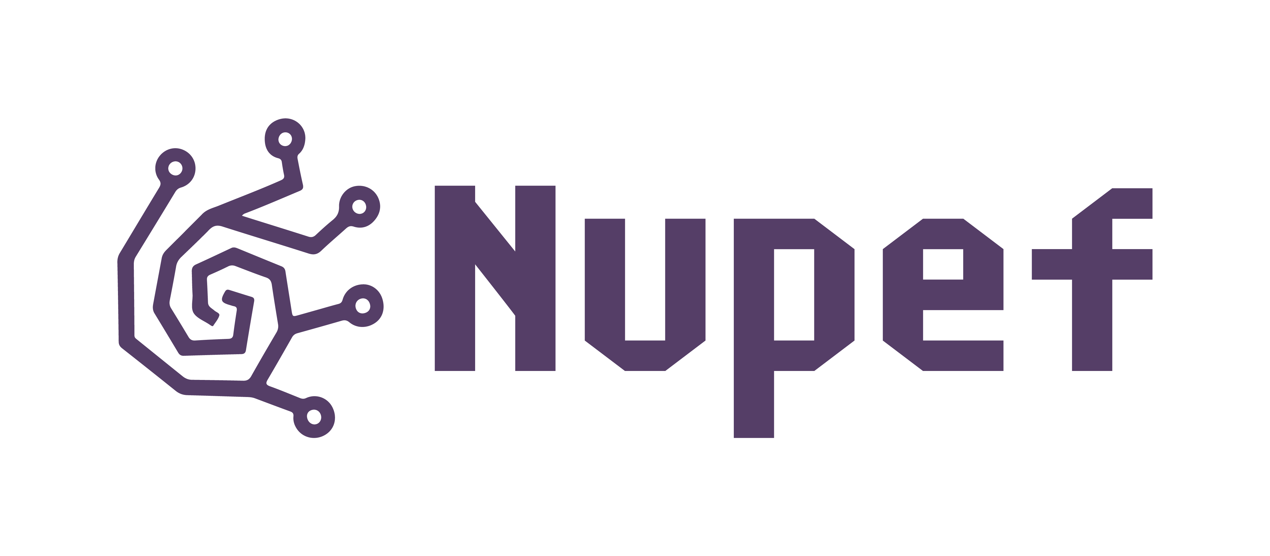 logo do Instituto Nupef na cor roxa