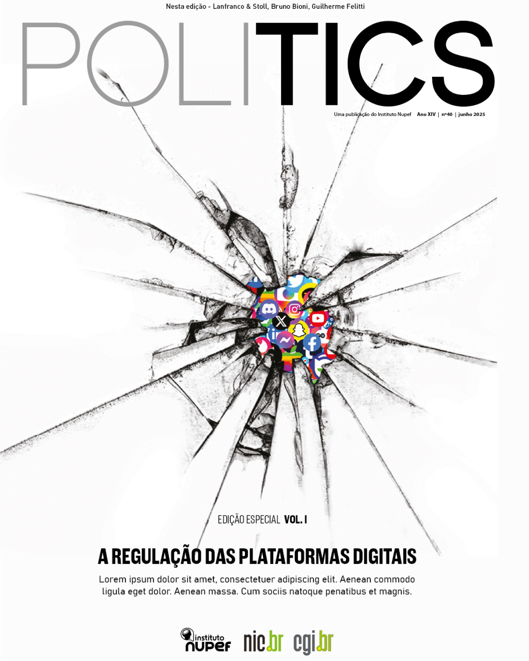 Capa da edição 40 da revista PoliTICs