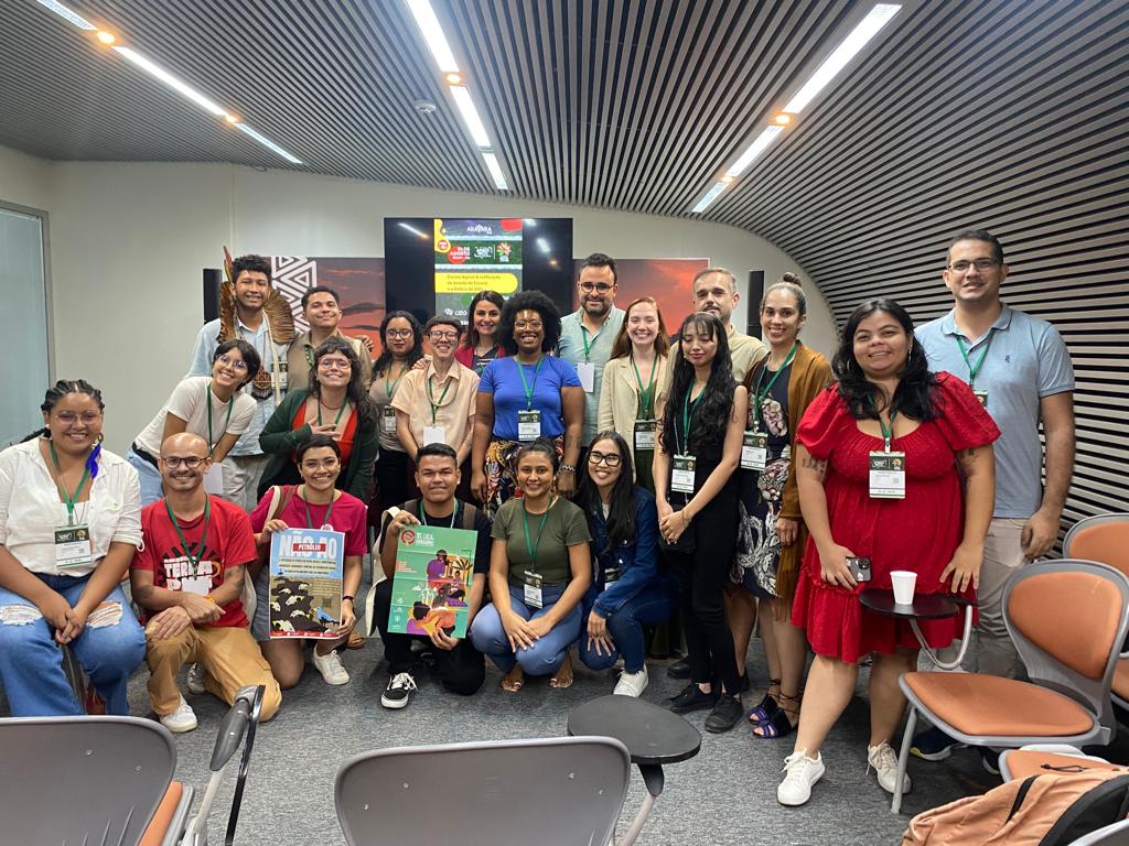 Participantes do evento Diálogos da Amazônia.