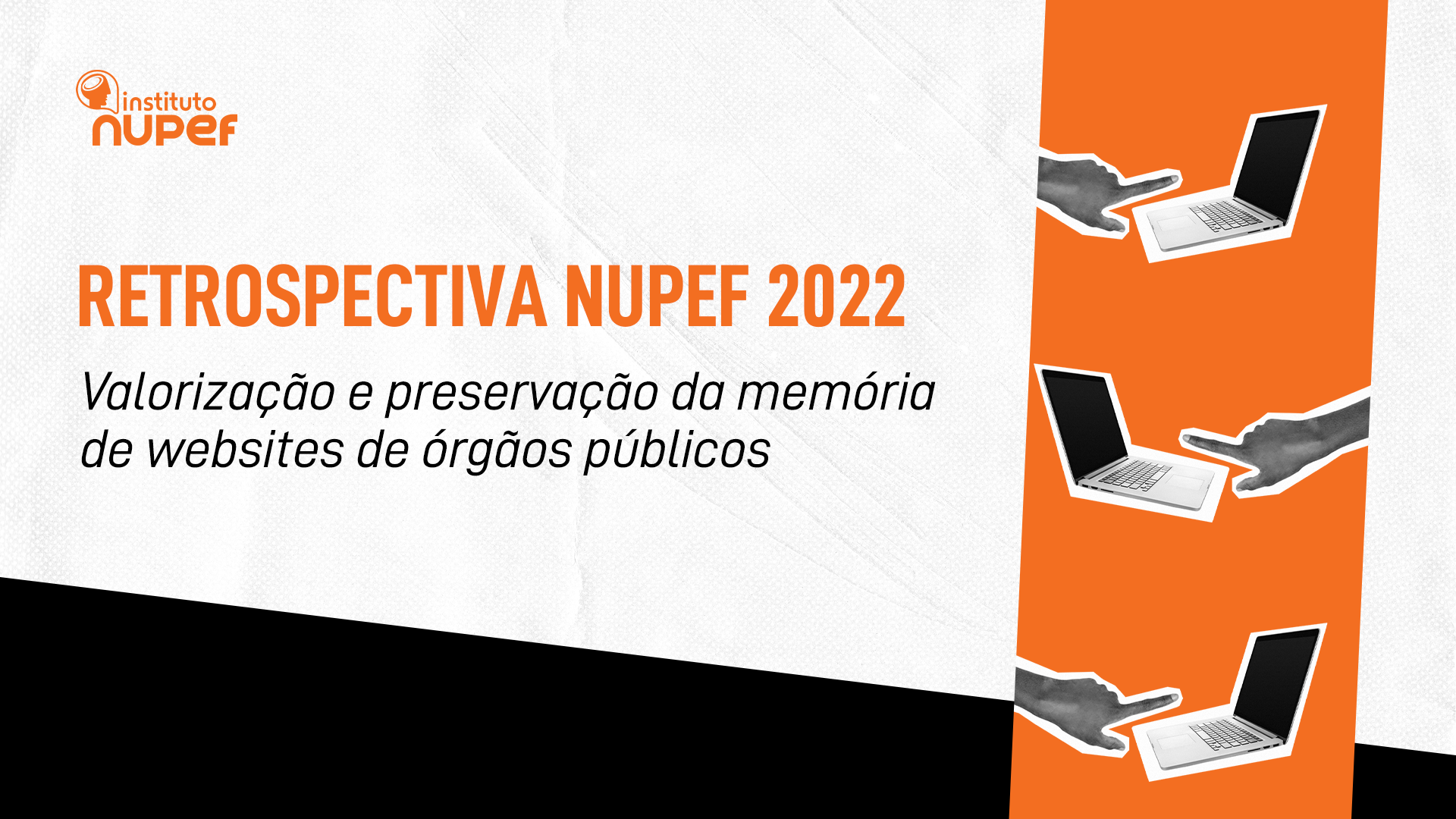 Cartela com título sobre retrospectiva de memória