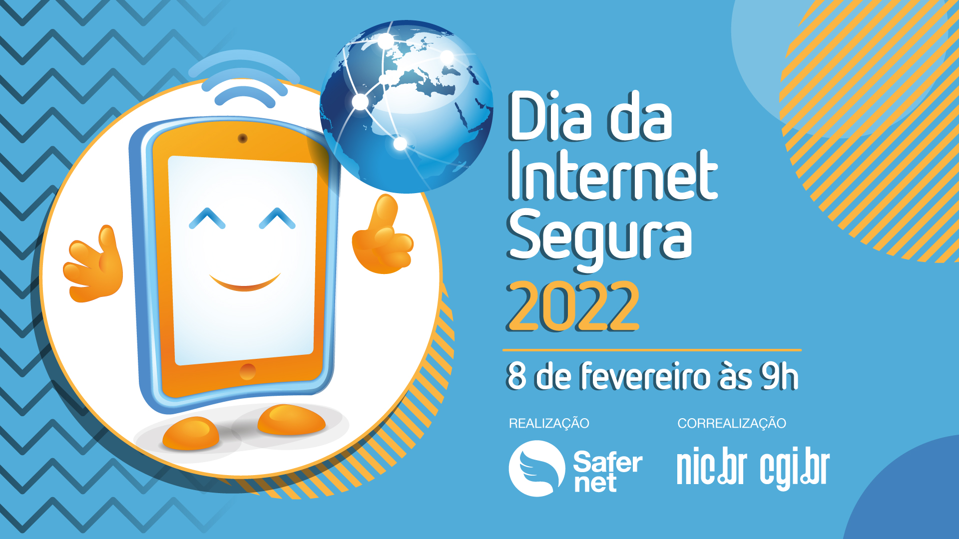 chamada para o Dia da Internet Segura 2022.